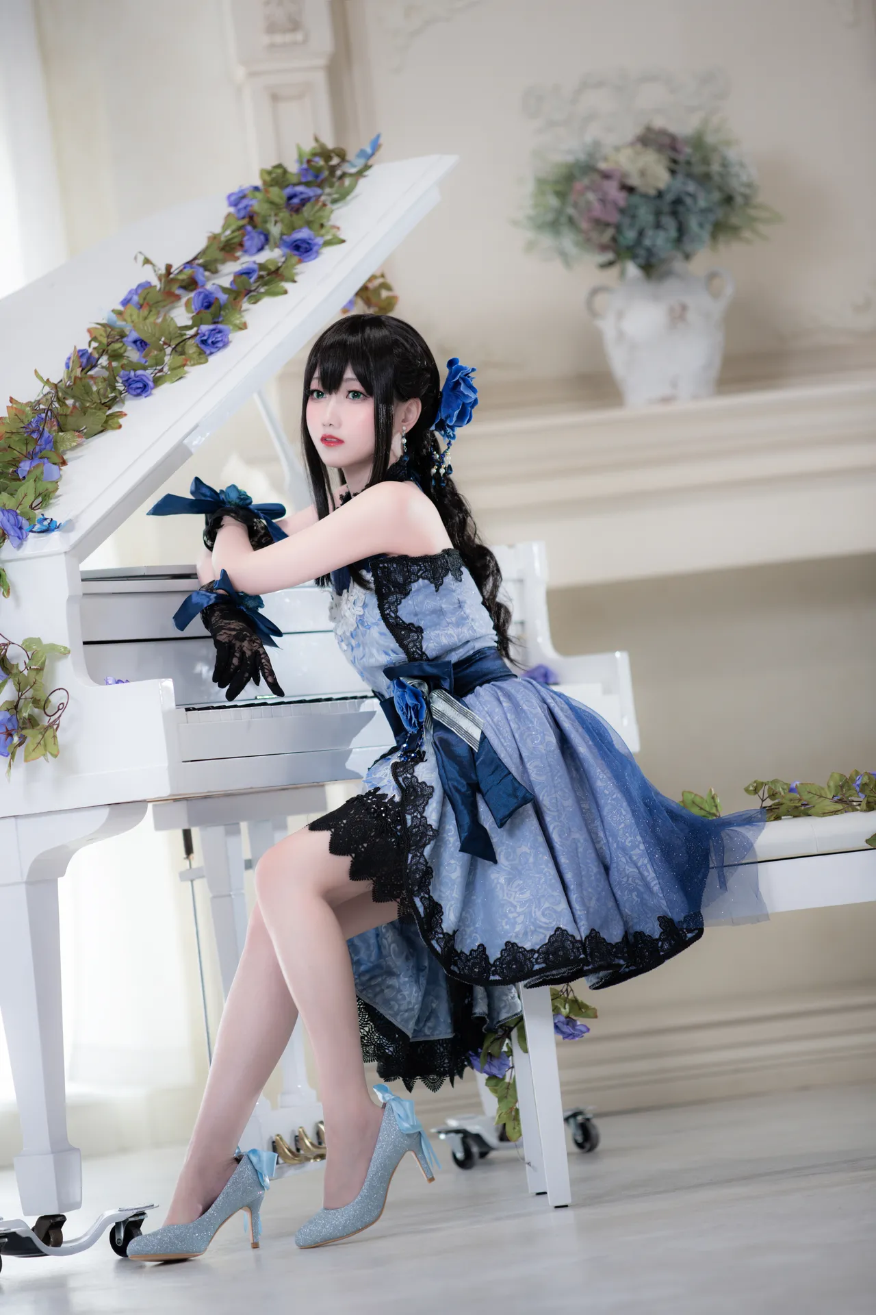 小木曾AYA - 涩谷凛 礼服 (偶像大师)-erohere8.webp